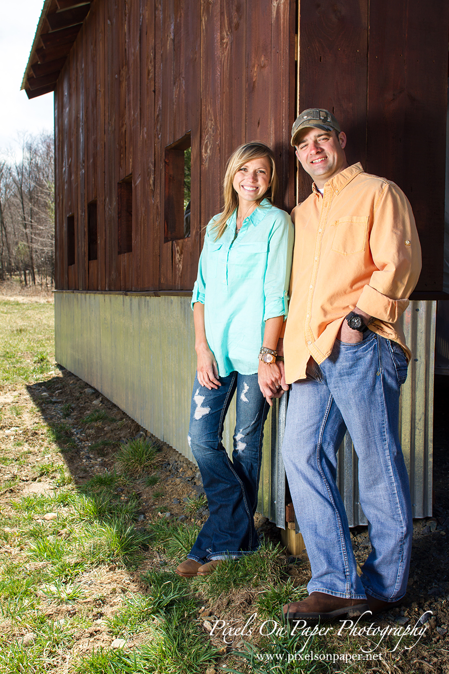 Pixels On Paper Wedding Photographers, NC Mountain, Engagement Photo