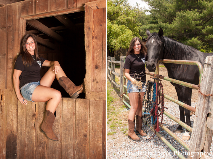 Tiffany's Country Senior Portrait Photo