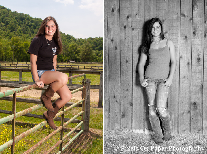 Tiffany's Country Senior Portrait Photo