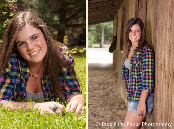 Tiffany's Country Senior Portrait Photo