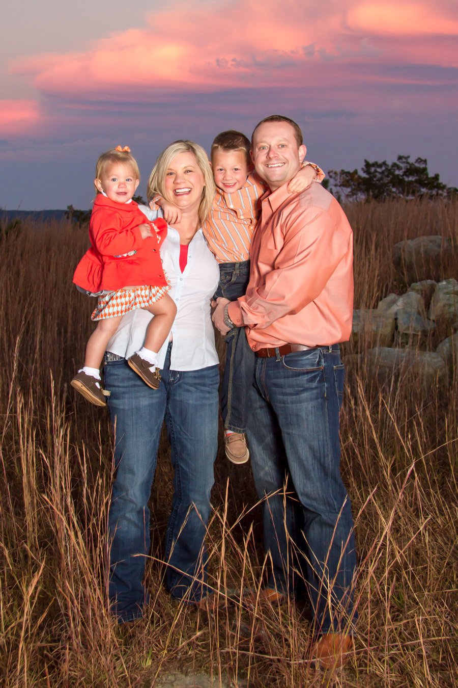 Pixels On Paper NC Photographers Blue Ridge Mountain Club outdoor family portrait photo