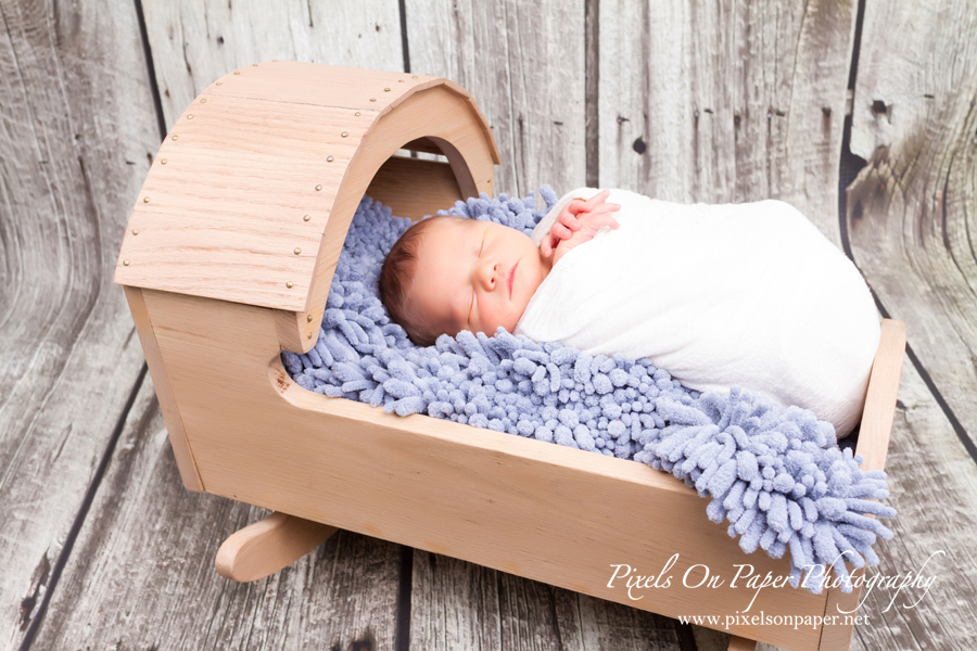 Pixels on Paper Newborn photo shoot of Conner Tevepaugh photo