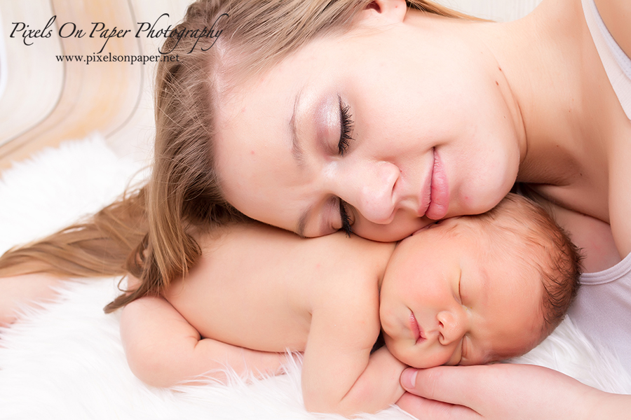 Pixels on Paper Newborn photo shoot of Conner Tevepaugh photo