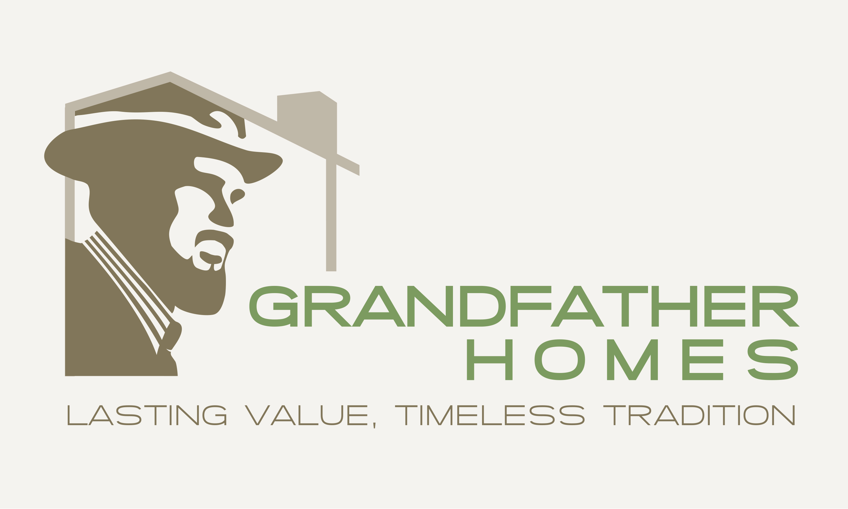 Grandfather Homes Logo graphic design photo