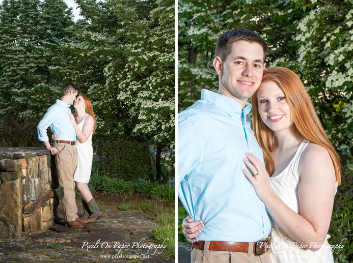 Rash Wedding, NC Mountains Glendale Springs Engagement Portrait Photo