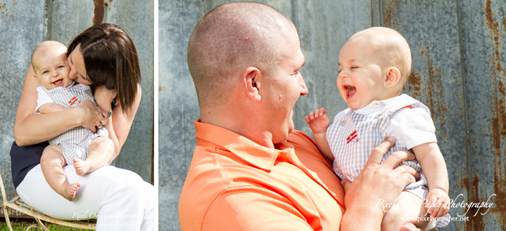 Brock's 6 month baby photography, pixels on paper studio family portrait photography photo