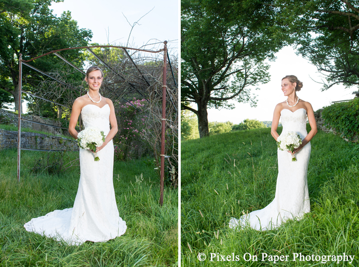 Blowing Rock NC Bridal portrait wedding photography by Wilkesboro NC Photographers Pixels On Paper photo