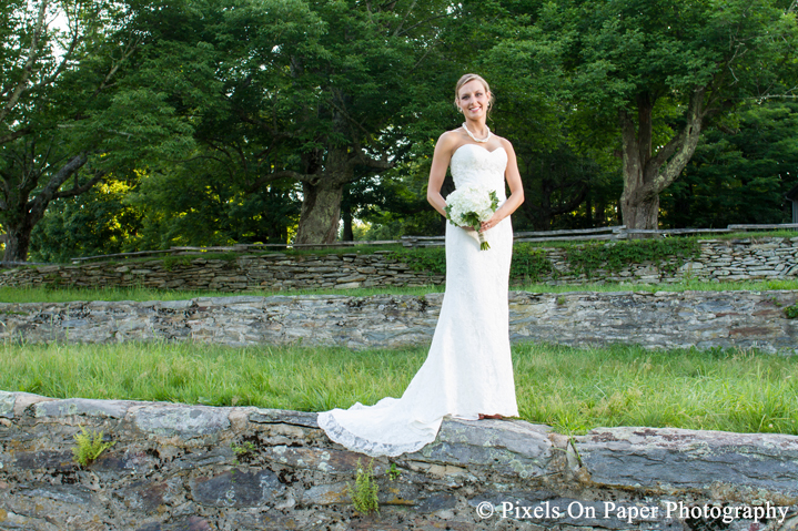 Blowing Rock NC Bridal portrait wedding photography by Wilkesboro NC Photographers Pixels On Paper photo