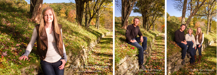 Pixels On Paper NC Mountain Fall Outdoor Family Portrait Photographers photo