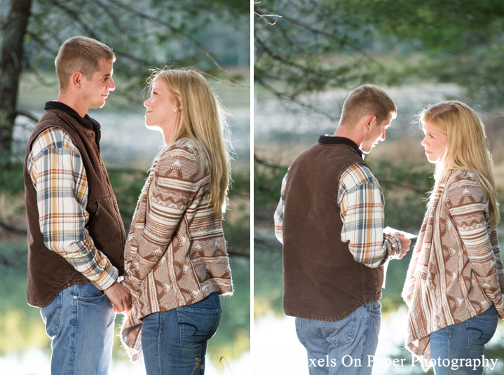 Pixels On Paper photographers high country wedding blowing rock nc engagement photo