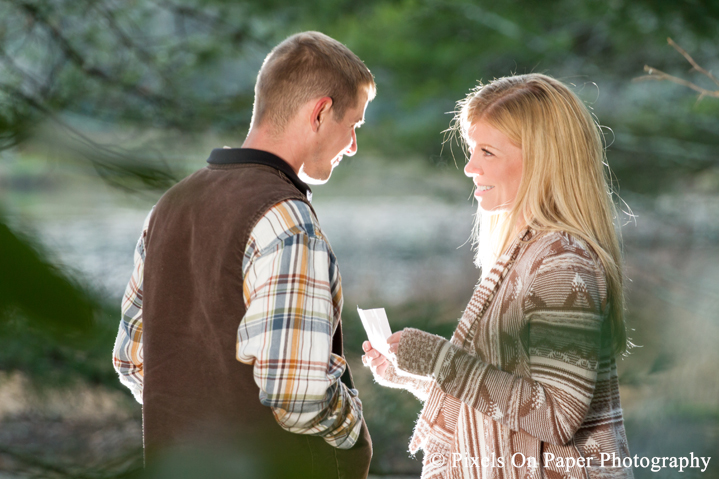 Pixels On Paper photographers high country wedding blowing rock nc engagement photo