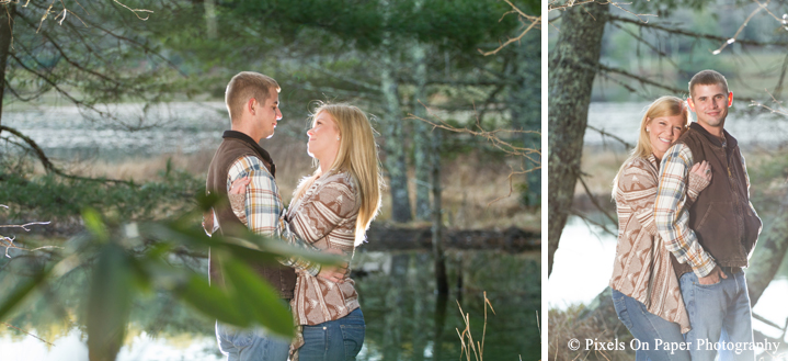Pixels On Paper photographers high country wedding blowing rock nc engagement photo