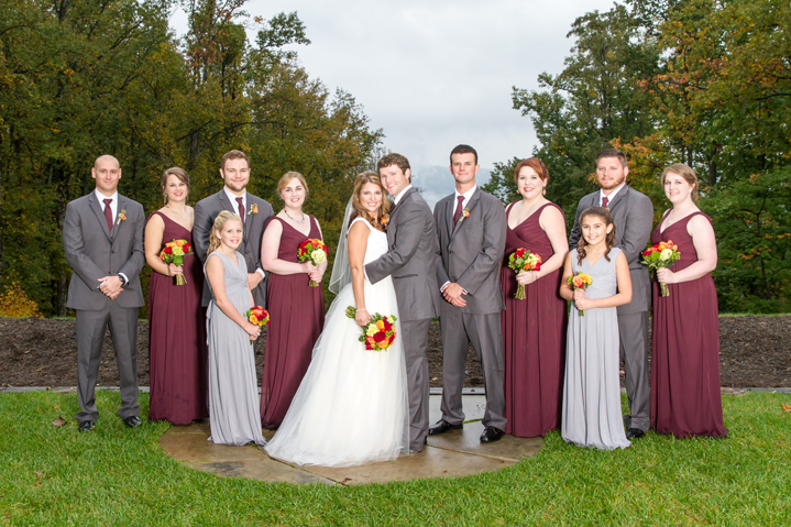 Pixels On Paper NC Wedding Photographers High Country Weddings Blue Ridge Mountain Club Blowing Rock NC outdoor wedding photo