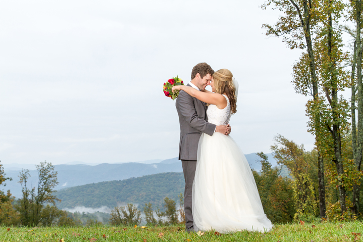 Pixels On Paper NC Wedding Photographers High Country Weddings Blue Ridge Mountain Club Blowing Rock NC outdoor wedding photo