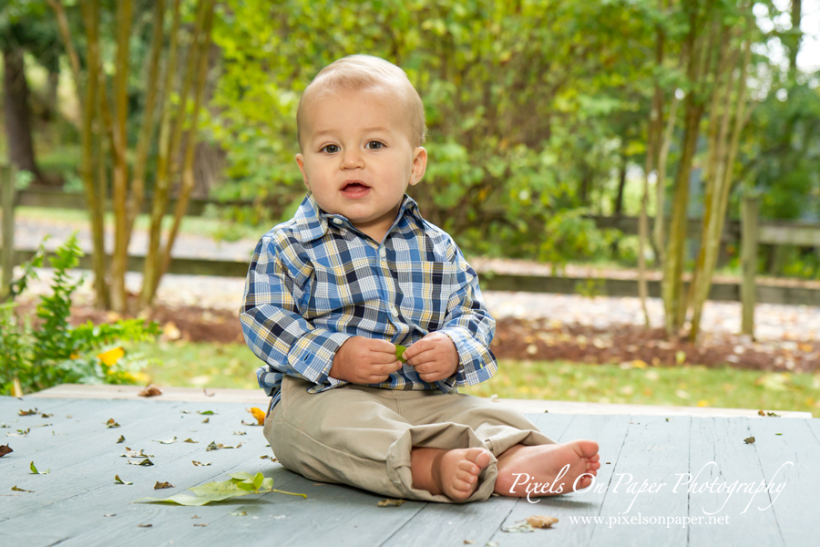 Brock's 12 month baby photography, pixels on paper studio family portrait photography photo
