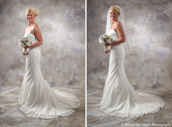 Pixels On Paper Wilkesboro Photographers studio formal bridal portrait photo