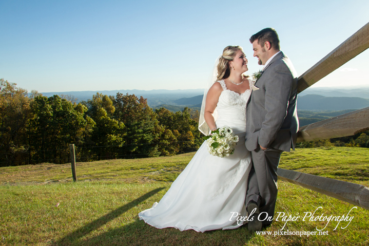 Goforth/Harrison Pixels On Paper nc mountain outdoor wedding photographers photo