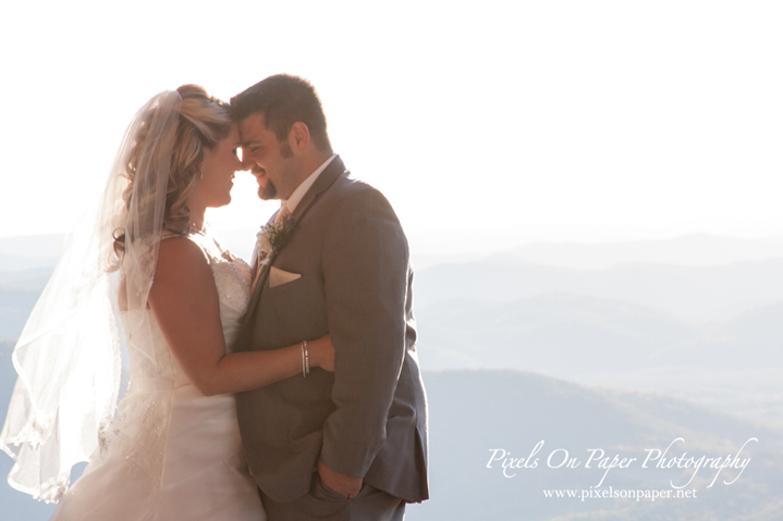 Goforth/Harrison Pixels On Paper nc mountain outdoor wedding photographers photo
