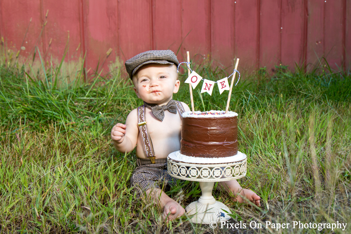 Carson Mathis one year portrait photography photo