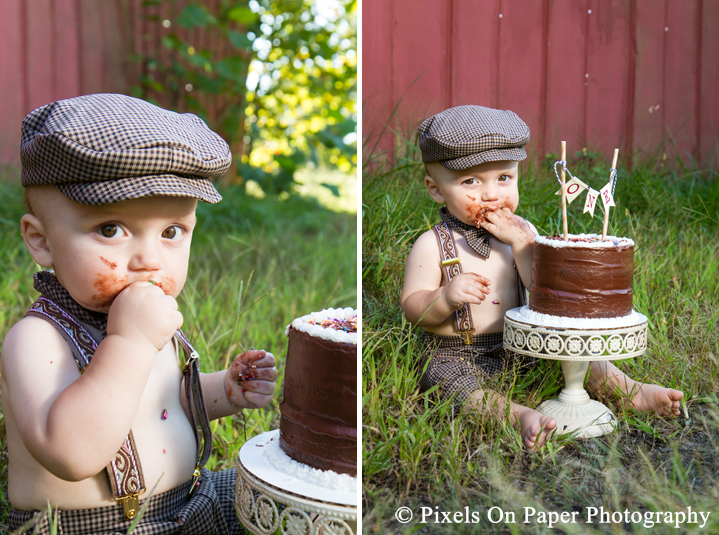 Carson Mathis one year portrait photography photo