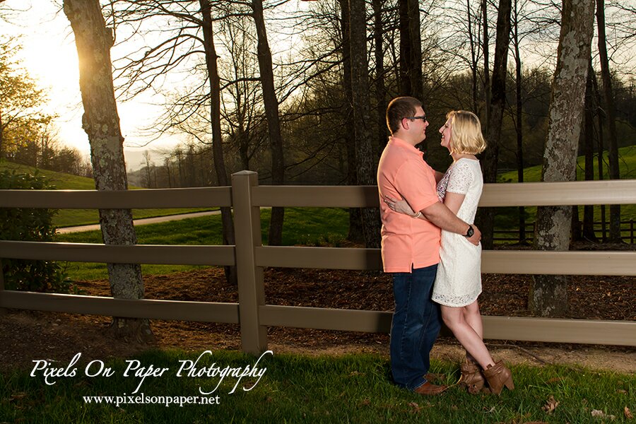 Pixels on Paper engagement portraits outdoors - 2015 highlights photo