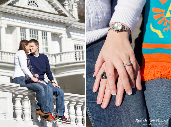 Bishop Blowing Rock engagement photo