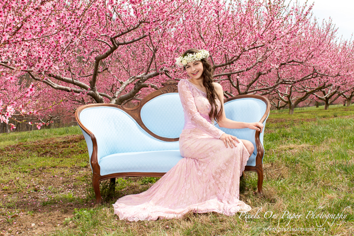 prom boho fashion portrait photography by Wilkesboro NC Photographers Pixels On Paper photo