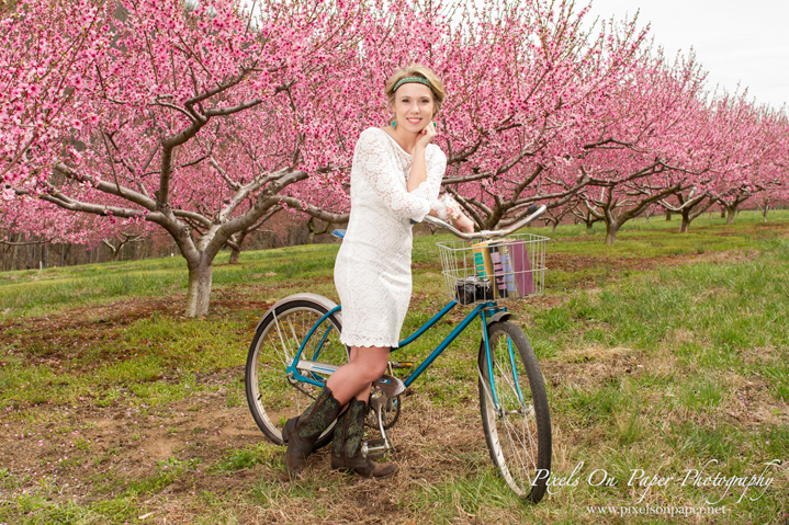 prom boho fashion portrait photography by Wilkesboro NC Photographers Pixels On Paper photo