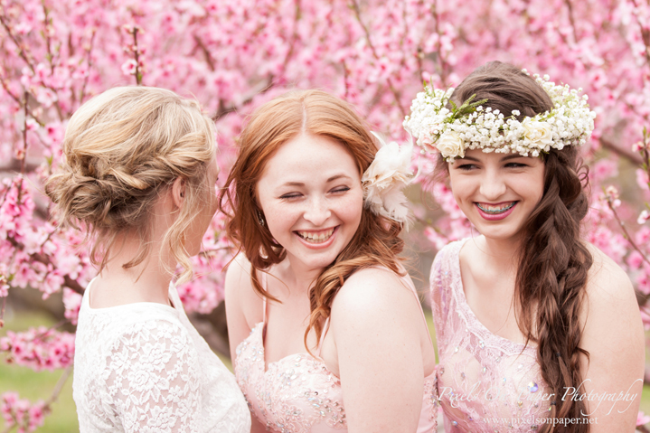 prom boho fashion portrait photography by Wilkesboro NC Photographers Pixels On Paper photo