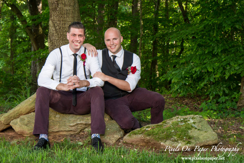 Pixels On Paper wedding photographers. Winding Creek Farm outdoor wedding Hamptonville NC photo