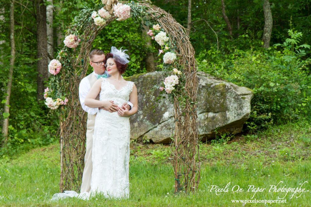 Pixels On Paper wedding photographers. Winding Creek Farm outdoor wedding Hamptonville NC photo