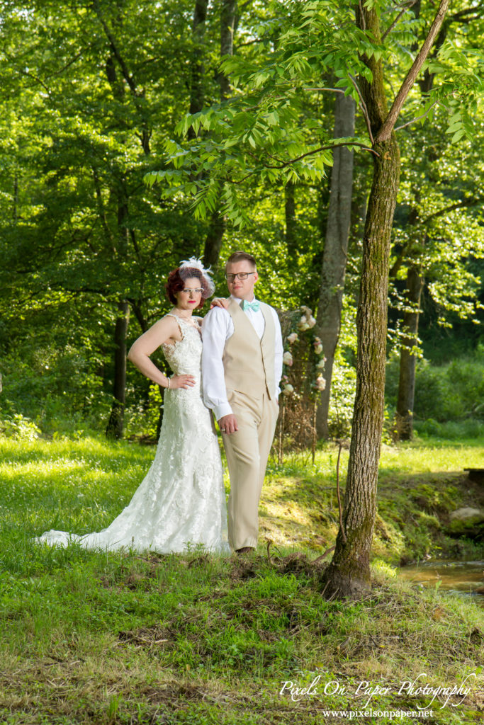 Pixels On Paper wedding photographers. Winding Creek Farm outdoor wedding Hamptonville NC photo