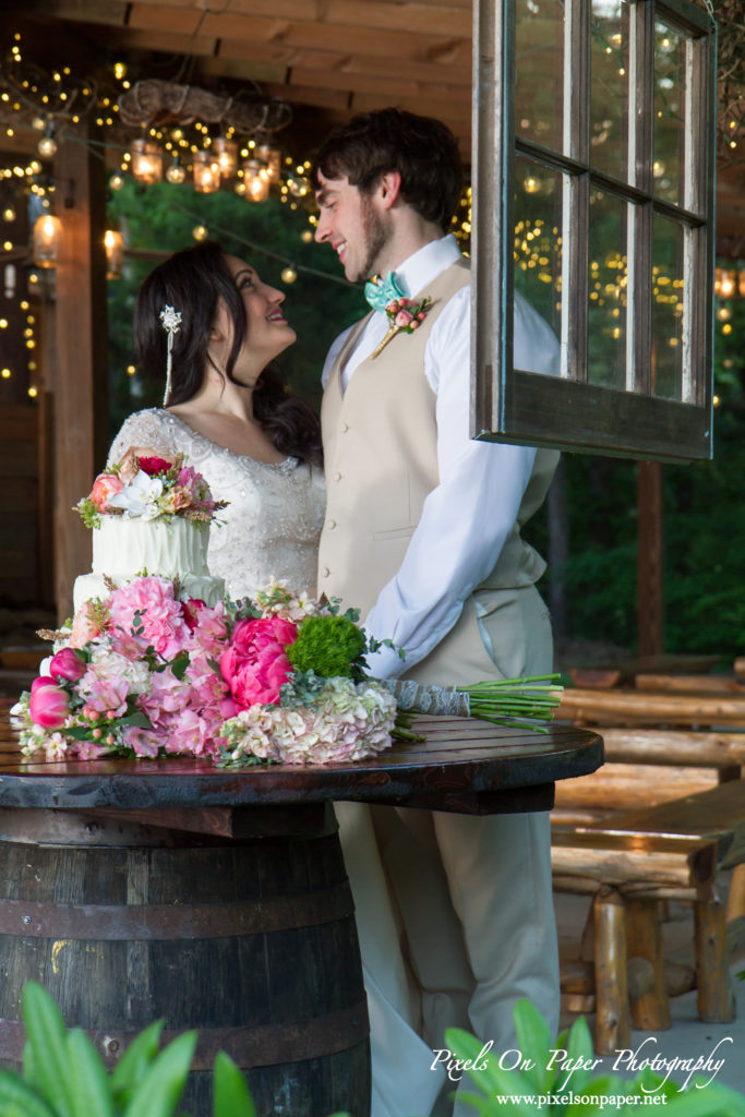 Pixels On Paper wedding photographers. Winding Creek Farm outdoor wedding Hamptonville NC photo