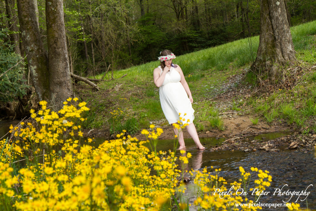 Minick Outdoor Maternity Portrait Photography