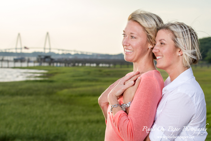 Pixels On Paper Photography Charleston SC same-sex gay engagement portrait photographers photo