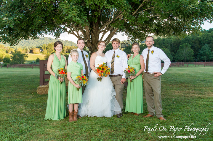 haley and cody |boone nc wedding photographer | river run farm | valle crucis | blowing rock | pixels on paper wedding photographers photo
