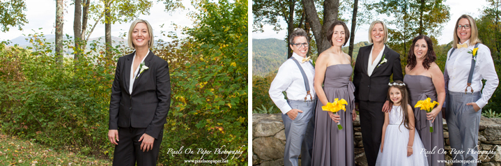 Pixels On Paper Photographers On The Windfall West Jefferson NC Boone Blowing Rock same sex outdoor Wedding photo
