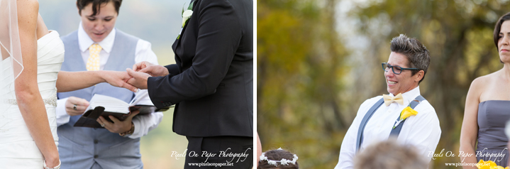 Pixels On Paper Photographers On The Windfall West Jefferson NC Boone Blowing Rock same sex outdoor Wedding photo
