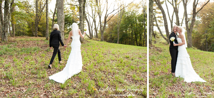 Pixels On Paper Photographers On The Windfall West Jefferson NC Boone Blowing Rock same sex outdoor Wedding photo