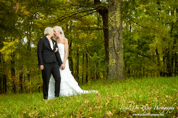 Pixels On Paper Photographers On The Windfall West Jefferson NC Boone Blowing Rock same sex outdoor Wedding photo