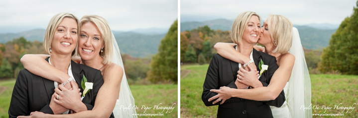 Pixels On Paper Photographers On The Windfall West Jefferson NC Boone Blowing Rock same sex outdoor Wedding photo