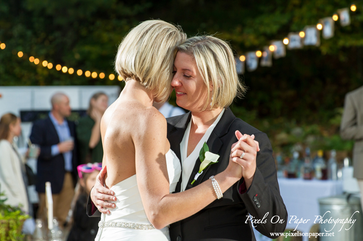 Pixels On Paper Photographers On The Windfall West Jefferson NC Boone Blowing Rock same sex outdoor Wedding photo