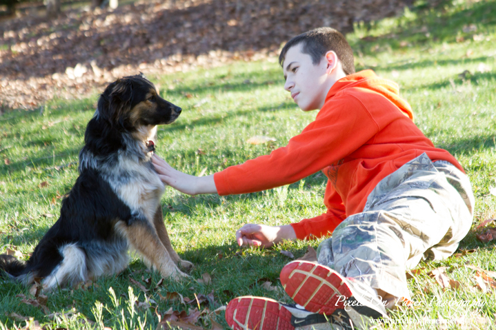 pet and family lifestyle documentary outdoor portrait photo