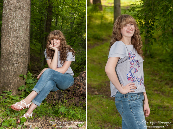 Allison's Outdoor Senior Portraits by Wilkesboro NC photographers Pixels On Paper photo