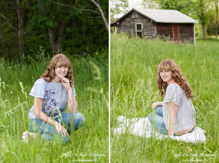 Allison's Outdoor Senior Portraits by Wilkesboro NC photographers Pixels On Paper photo