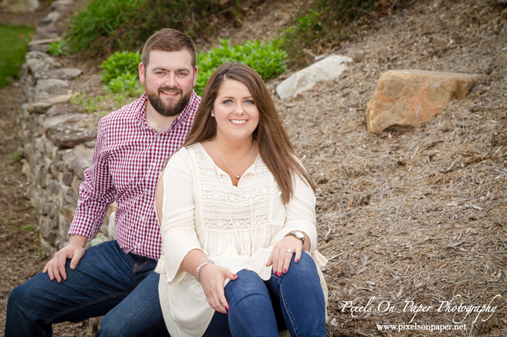 Madi and Preston Roberts West Jefferson NC Outdoor Engagement Photos by Pixels On Paper portrait and wedding photographers photo