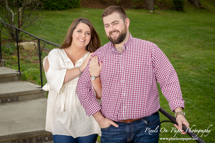 Madi and Preston Roberts West Jefferson NC Outdoor Engagement Photos by Pixels On Paper portrait and wedding photographers photo