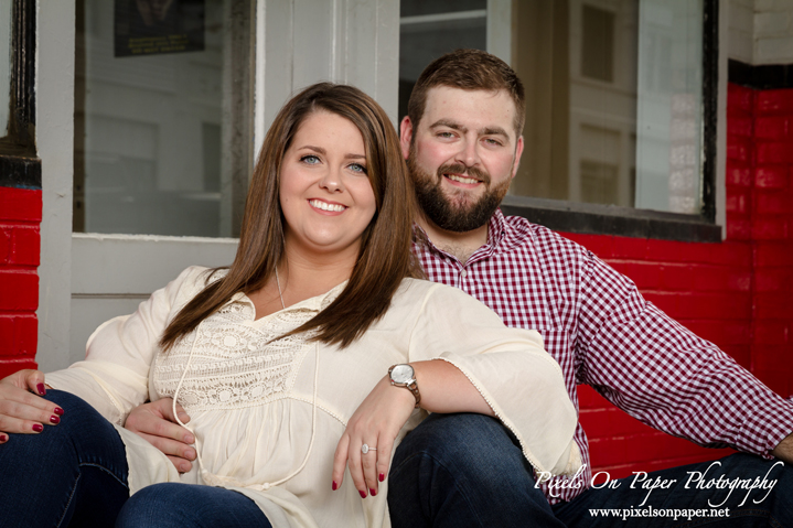 Madi and Preston Roberts West Jefferson NC Outdoor Engagement Photos by Pixels On Paper portrait and wedding photographers photo