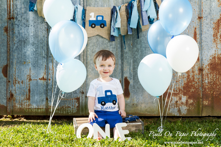 One year portrait and outdoor family portrait photographers Wilkesboro NC child portrait photo