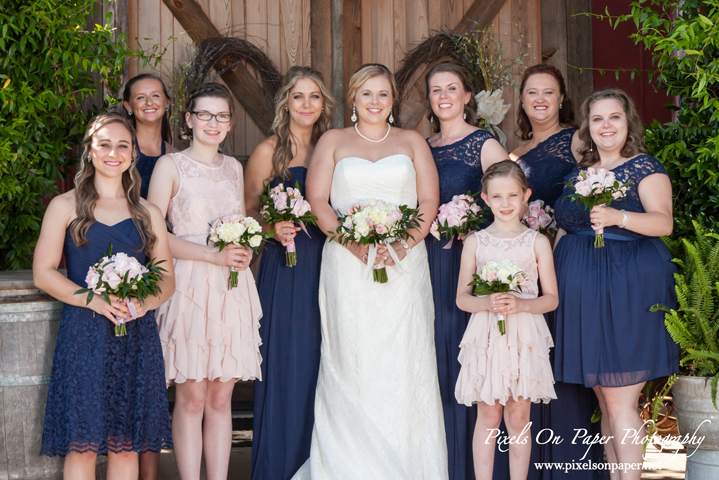 Kendra and Nathan's Barn at Blueberry Hill Elkin Outdoor Wedding Pixels On Paper Photography NC wedding photographers photo